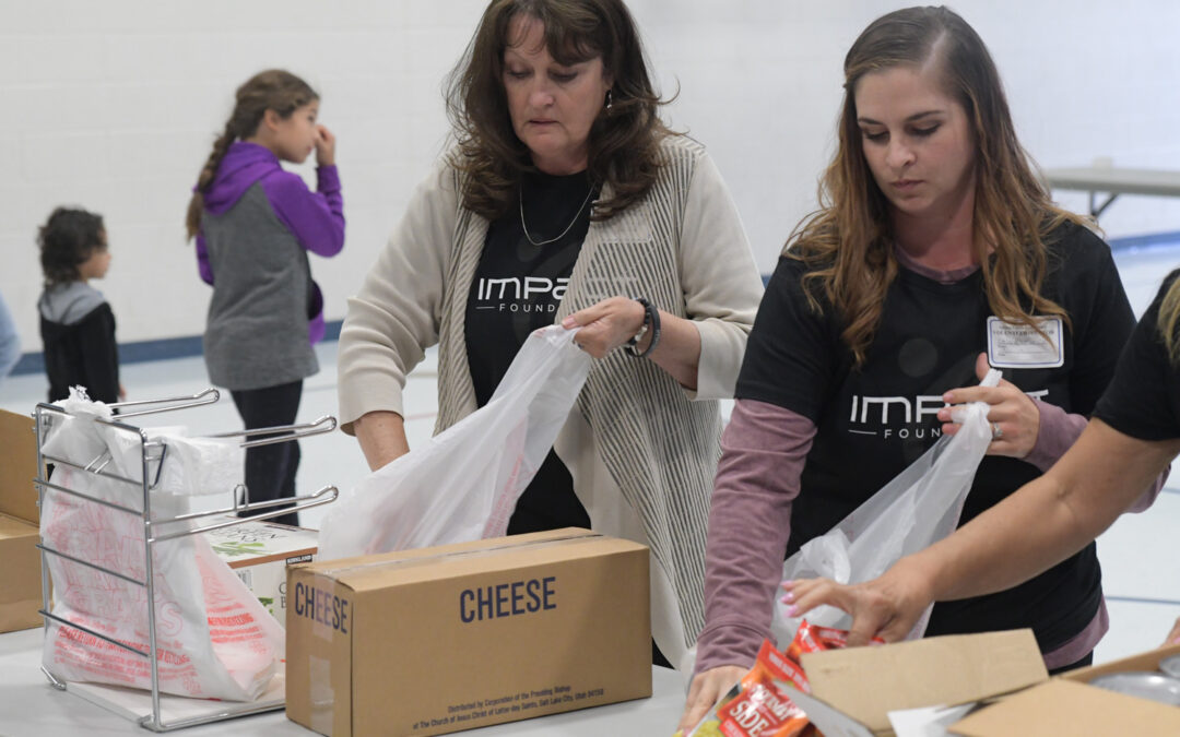 Utah Food Bank Mobile Pantry School Program Impact Foundation