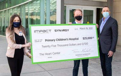 Synergy & Impact Foundation Donate $25,000 to Primary Children’s Hospital